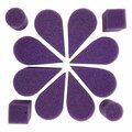 Beneficencia Petal Sponge, Purple, 8PK BE3167697